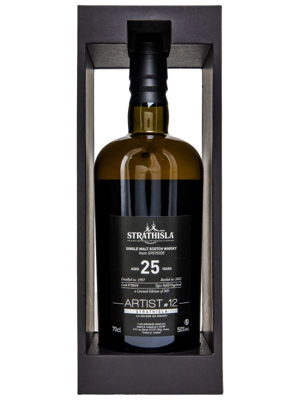 Strathisla 25 Jahre - Vintage 1997 - Artist Edition #12 - Refill Hogshead - Cask #78844 - Limited Edition - La Maison du Whisky - Single Malt Scotch Whisky