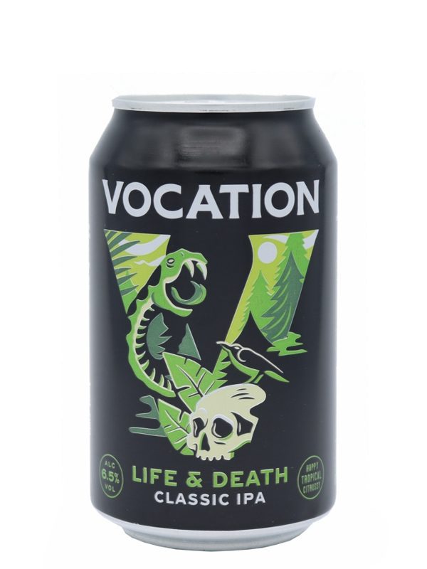 Vocation Life & Death Classic IPA Can India Pale Ale 0,33 Liter