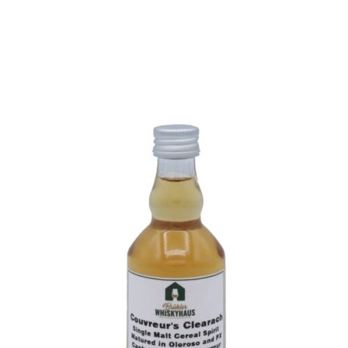 5cl Miniatur - Couvreur's Clearach - Sherry Cask - Michel Couvreur - Single Malt 5cl Miniatur - Couvreurs Clearach - Sherry Cask - Michel Couvreur - Single Malt