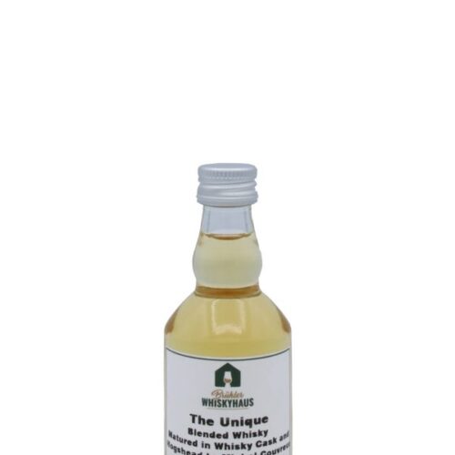 5cl Miniatur - The Unique 4 Jahre - Oak Casks - Michel Couvreur - Whisky 5cl Miniatur - The Unique 4 Jahre - Oak Casks - Michel Couvreur - Whisky