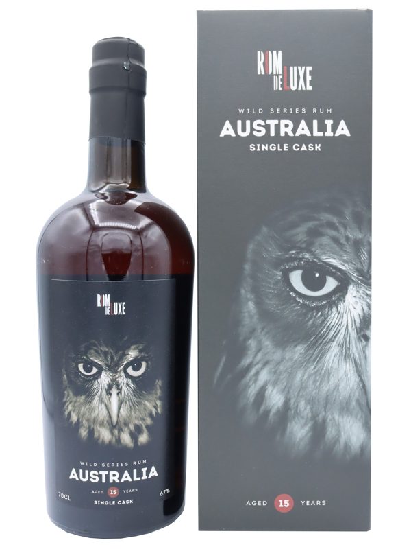 Australia 15 Jahre - Vintage 2007 - Aged in Ex-Bourbon Cask - Barrel No. 25 - Wild Series Rum - Single Cask - Cask Strength - Rum de Luxe - Rum Australia 15 Jahre - Vintage 2007 - Aged in Ex-Bourbon Cask - Barrel No. 25 - Wild Series Rum - Single Cask - Cask Strength - Rom de Luxe - Rum