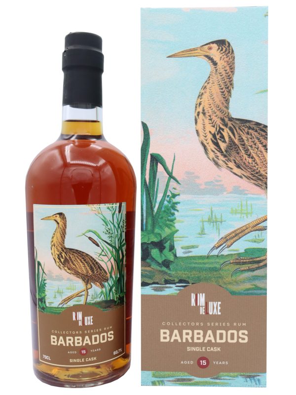 Barbados 15 Jahre - Vintage 2007 - Aged in Ex-Bourbon Cask - Cask No. 3 - Collectors Series Rum - Single Cask - Cask Strength - Rom de Luxe - Rum