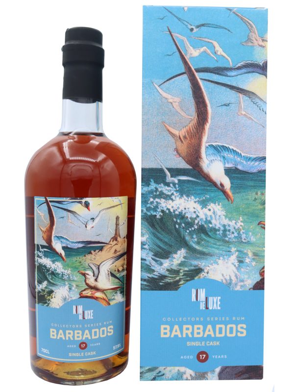 Barbados 17 Jahre - Vintage 2005 - Aged in Ex-Bourbon Cask - Cask No. 92 - Collectors Series Rum - Single Cask - Cask Strength - Rom de Luxe - Rum