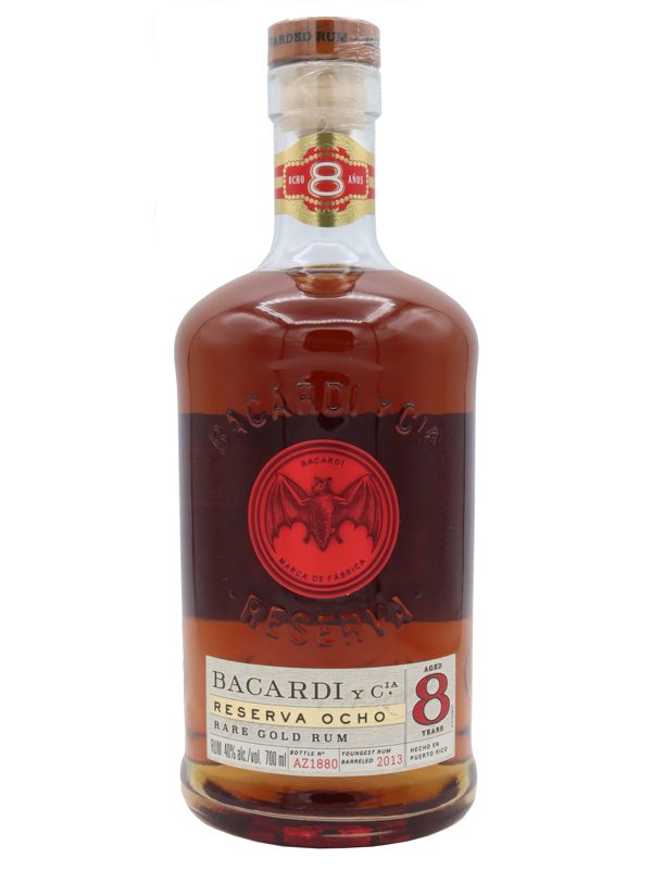 Bacardi - 8 Jahre - Reserva Ocho - Puerto Rico Rum Bacardi - 8 Jahre - Reserva Ocho - Puerto Rico Rum