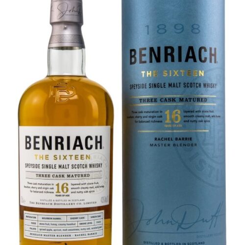 Benriach 16 Jahre - The Sixteen - Three Cask Matured - Speyside Single Malt Scotch Whisky Benriach 16 Jahre - The Sixteen - Three Cask Matured - Speyside Single Malt Scotch Whisky