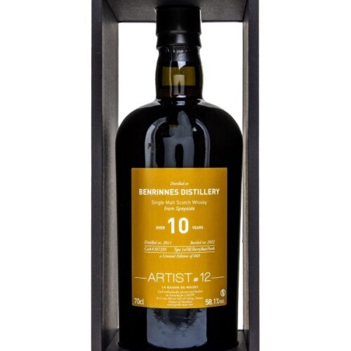 Benrinnes 10 Jahre - Vintage 2011 - Artist Edition #12 - Sherry Butt Finish Cask #307205 - Limited Edition - La Maison du Whisky - Speyside Single Malt Scotch Whisky R Benrinnes 10 Jahre - Vintage 2011 - Artist Edition #12 - Sherry Butt Finish Cask #307205 - Limited Edition - La Maison du Whisky - Speyside Single Malt Scotch Whisky