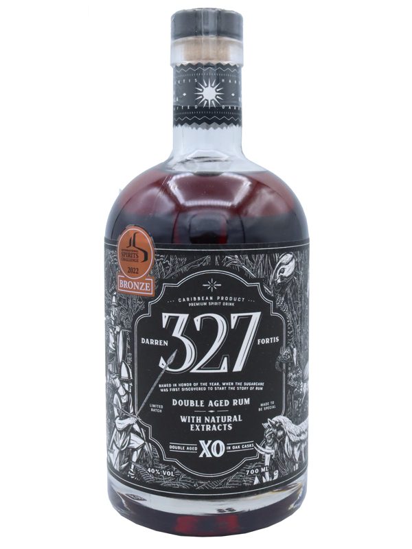 Darren Fortis 327 - XO - Limited Batch - Double Aged Rum Darren Fortis 327 - XO - Batch No. V - Limited Batch - Double Aged Rum
