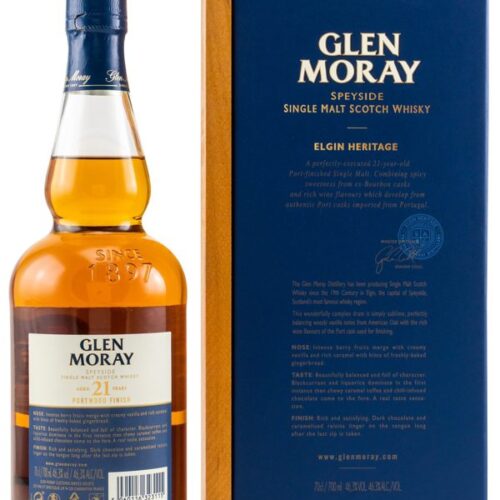 GLEN MORAY 21年 ポートウッド仕上げ GLEN MORAY 21年 ポートウッド