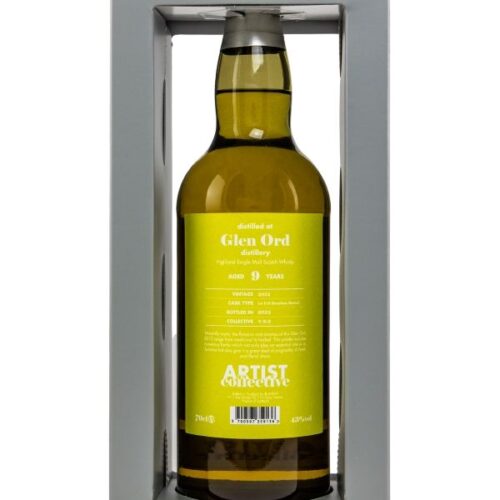 Glen Ord 9 Jahre - Vintage 2012 - Artist Collective #6.3 - 1st Fill Bourbon Barrel - La Maison du Whisky - Single Malt Scotch Whisky R Glen Ord 9 Jahre - Vintage 2012 - Artist Collective #6.3 - 1st Fill Bourbon Barrel - La Maison du Whisky - Single Malt Scotch Whisky