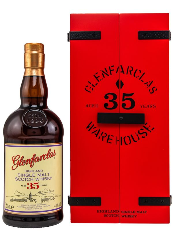 Glenfarclas 35 Jahre - Warehouse - Highland Single Malt Scotch Whisky Glenfarclas 35 Jahre - Warehouse - Highland Single Malt Scotch Whisky