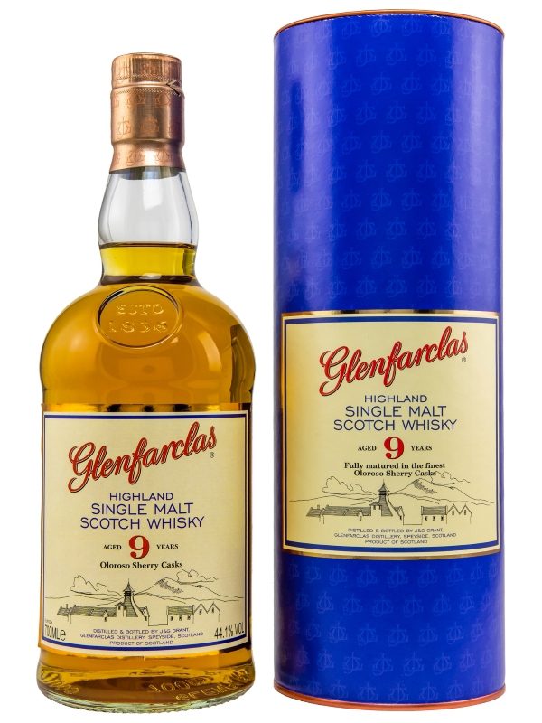Glenfarclas 9 Jahre - Oloroso Sherry Casks - Highland Single Malt Scotch Whisky