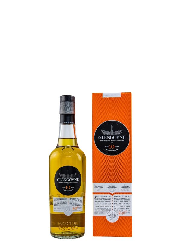 Glengoyne 10 Jahre - 200ml - neue Ausstattung - Highland Single Malt Scotch Whisky
