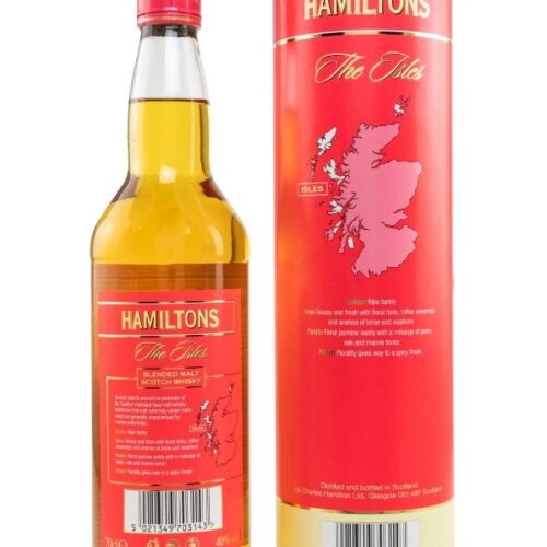 Hamiltons The Isles - Blended Malt Scotch Whisky R Hamiltons The Isles - Blended Malt Scotch Whisky