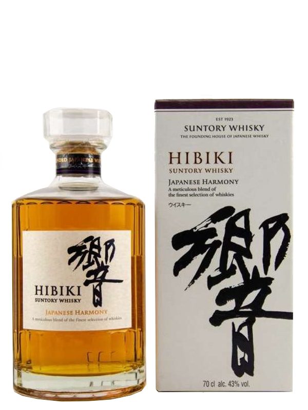 Hibiki Japanese Harmony - Suntory Whisky - Blended Japanese Whisky Hibiki Japanese Harmony Suntory Whisky Blended Japanese Whisky
