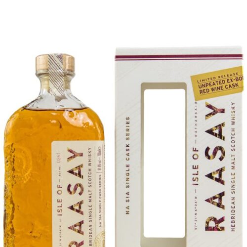 Isle of Raasay - Unpeated - Na Sia Single Cask Series - Unpeated Ex-Bordeaux Red Wine Cask #18 251 - Hebridean Single Malt Scotch Whisky Isle of Raasay - Unpeated - Na Sia Single Cask Series - Unpeated Ex-Bordeaux Red Wine Cask #18/251 - Hebridean Single Malt Scotch Whisky