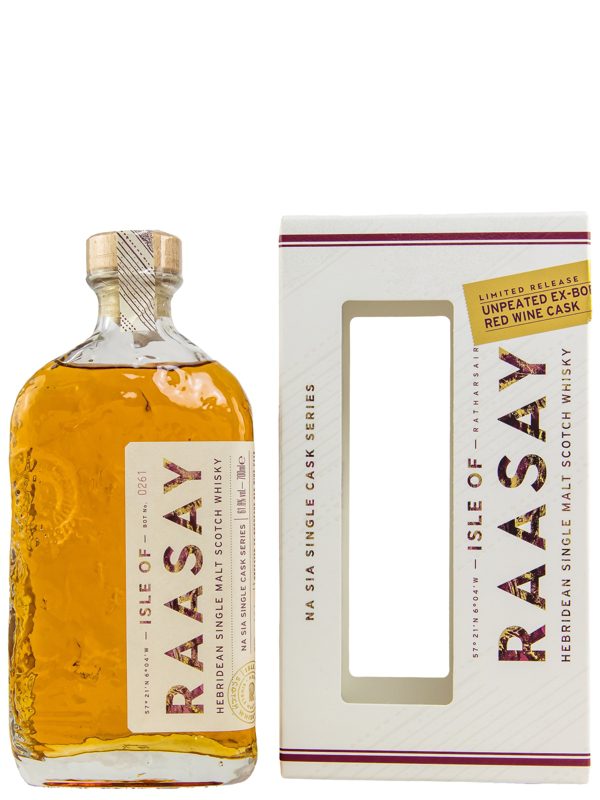 Isle of Raasay - Unpeated - Na Sia Single Cask Series - Unpeated Ex-Bordeaux Red Wine Cask #18 251 - Hebridean Single Malt Scotch Whisky Isle of Raasay - Unpeated - Na Sia Single Cask Series - Unpeated Ex-Bordeaux Red Wine Cask #18/251 - Hebridean Single Malt Scotch Whisky