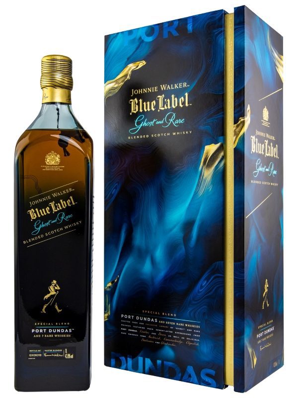 Johnnie Walker - Blue Label - Ghost and Rare - Port Dundas - Special Blend - Blended Scotch Whisky Johnnie Walker - Blue Label - Ghost and Rare - Port Dundas - Special Blend - Blended Scotch Whisky
