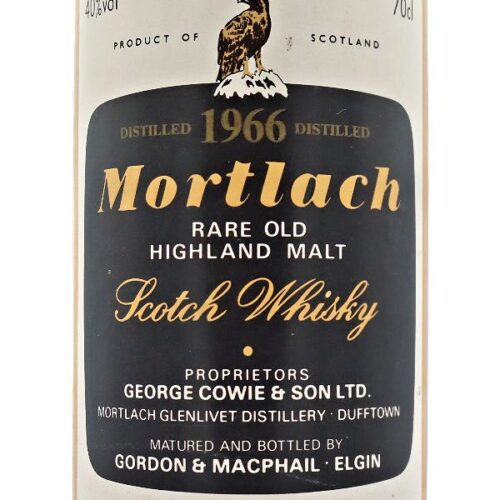 Mortlach - 1966 G&M Mortlach Vintage 1966 – Single Malt Whisky – Distillery Labels by Gordon & MacPhail – 2cl Sampleprobe