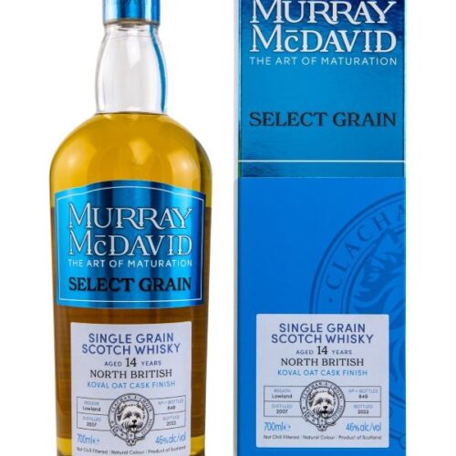 North British 14 Jahre - Vintage 2007 - Koval Oat Cask Finish - Murray McDavid - Select Grain - Limited Release - Lowlands Single Grain Scotch Whisky