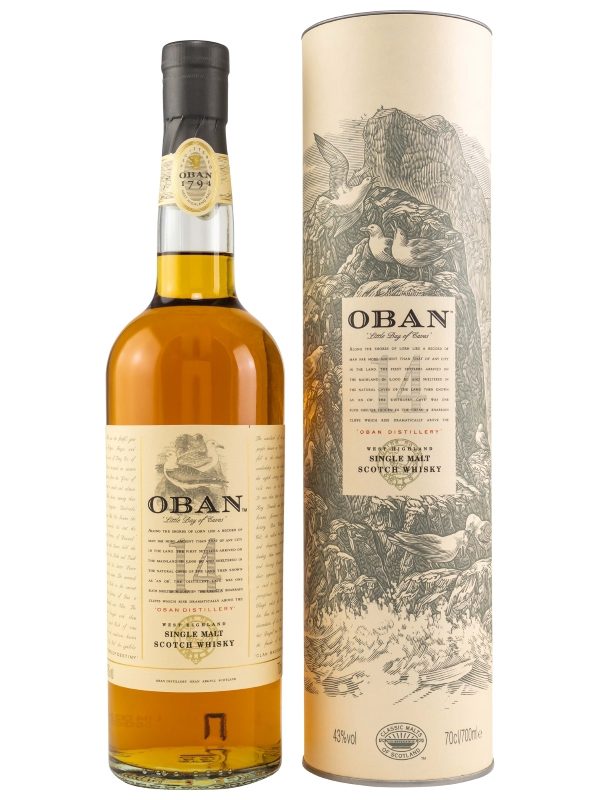 Oban 14 Jahre - West Highland Single Malt Scotch Whisky Oban 14 Jahre West Highland Single Malt Scotch Whisky