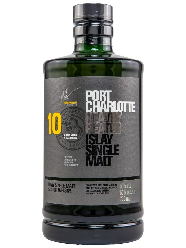 Port Charlotte 10 Jahre - Heavily Peated - Oak Cask - ohne Tube - Islay Single Malt Scotch Whisky