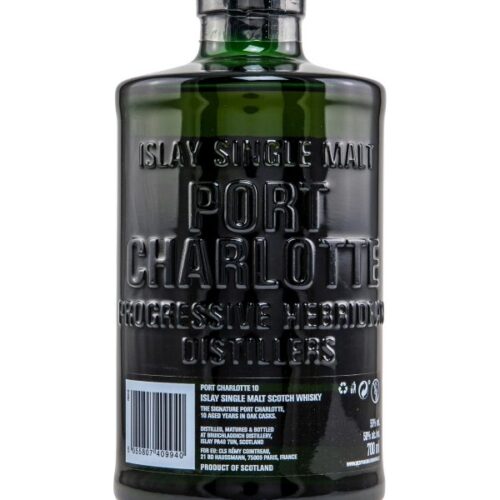 Port Charlotte 10 Jahre - Heavily Peated - Oak Cask - ohne Tube - Islay Single Malt Scotch Whisky