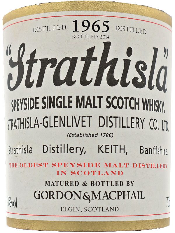 Strathisla 48 J - 1965 G&M Abbildung von Strathisla Vintage 1967