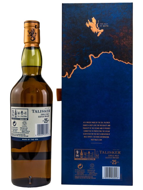 Talisker 25 Jahre - Distillery Bottling 2022 - Single Malt Scotch Whisky