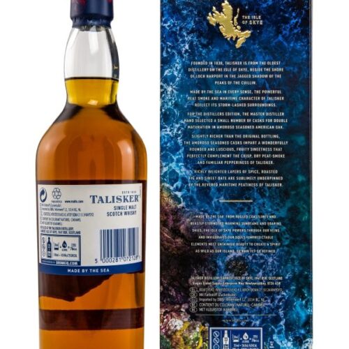 Talisker - Distillers Edition 2022 - Matured in Amoroso Seasoned American Oak Casks - Highland Single Malt Scotch Whisky