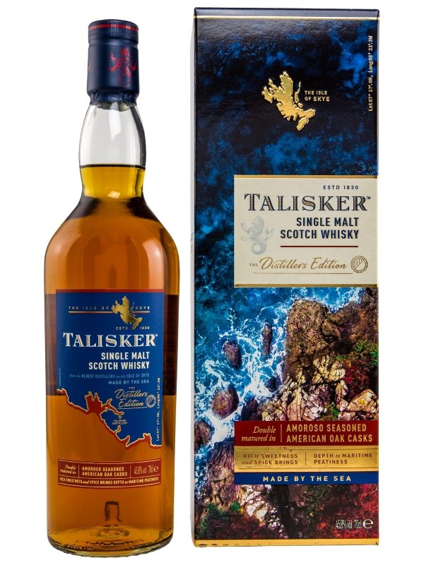 Talisker - Distillers Edition 2022 - Matured in Amoroso Seasoned American Oak Casks - Highland Single Malt Scotch Whisky Talisker - Distillers Edition 2022 - Matured in Amoroso Seasoned American Oak Casks - Highland Single Malt Scotch Whisky
