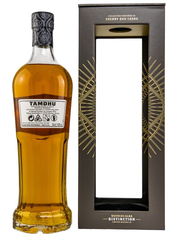 Tamdhu - Sherry Oak Casks - Distinction - Limited Release 01- Speyside Single Malt Scotch Whisky