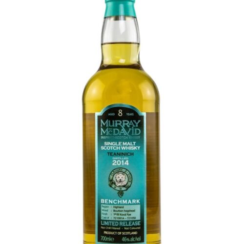 Teaninich 8 Jahre - Vintage 2014 - Bourbon Hogshead 1st Fill Koval Rye - Cask #721081A-72105B - Murray McDavid - Benchmark - Limited Release - Highland Single Malt Scotch Whisky Teaninich 8 Jahre - Vintage 2014 - Bourbon Hogshead / 1st Fill Koval Rye - Cask #721081A-72105B - Murray McDavid - Benchmark - Limited Release - Highland Single Malt Scotch Whisky