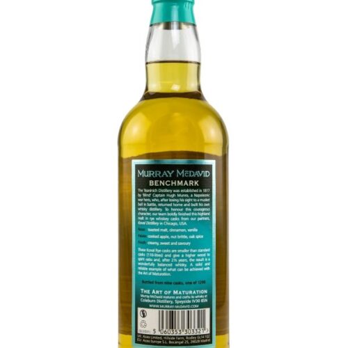 Teaninich 8 Jahre - Vintage 2014 - Bourbon Hogshead 1st Fill Koval Rye - Cask #721081A-72105B - Murray McDavid - Benchmark - Limited Release - Highland Single Malt Scotch Whisky R Teaninich 8 Jahre - Vintage 2014 - Bourbon Hogshead / 1st Fill Koval Rye - Cask #721081A-72105B - Murray McDavid - Benchmark - Limited Release - Highland Single Malt Scotch Whisky