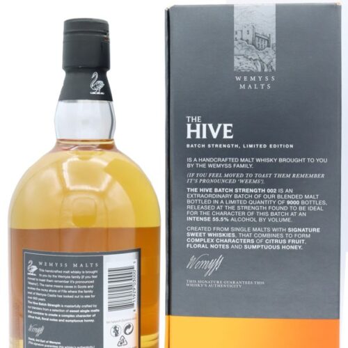 The HIVE Batch No. 002 Batch Strength Limited Edition Wemyss Malts Blended Malt Scotch Whisky