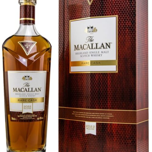 The Macallan - Rare Cask - 2022 Release - Macallan Distillery Bottling - Single Malt Scotch Whisky The Macallan - Rare Cask - 2022 Release - Macallan Distillery Bottling - Single Malt Scotch Whisky