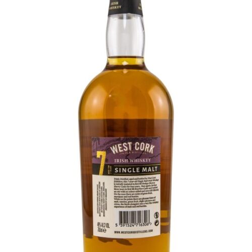 West Cork 7 Jahre - Bourbon Cask Finish - Single Malt Irish Whiskey