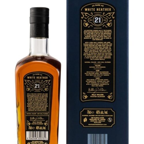 White Heather 21 Jahre European & American Oak Blended Scotch Whisky