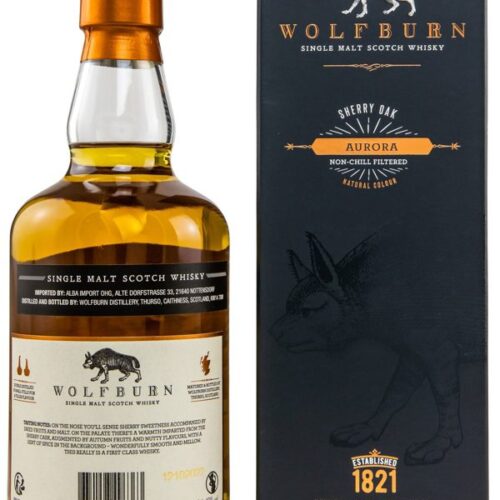 Wolfburn Aurora - Sherry Oak - neue Ausstattung - Single Malt Scotch Whisky