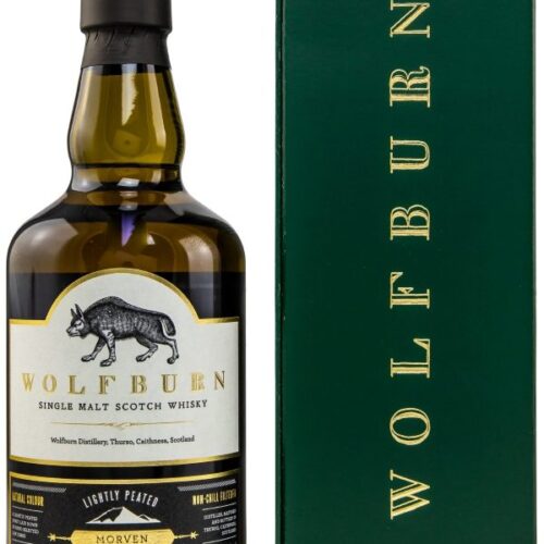 Wolfburn Morven - Lightly Peated - Highland Single Malt Scotch Whisky - neue Ausstattung